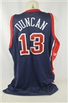 Tim Duncan 2003 Team USA Professional Model Jersey w/Light Use