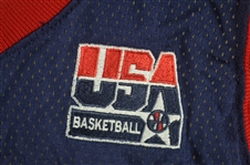 Tim Duncan 2003 Team USA Professional Model Jersey w/Light Use