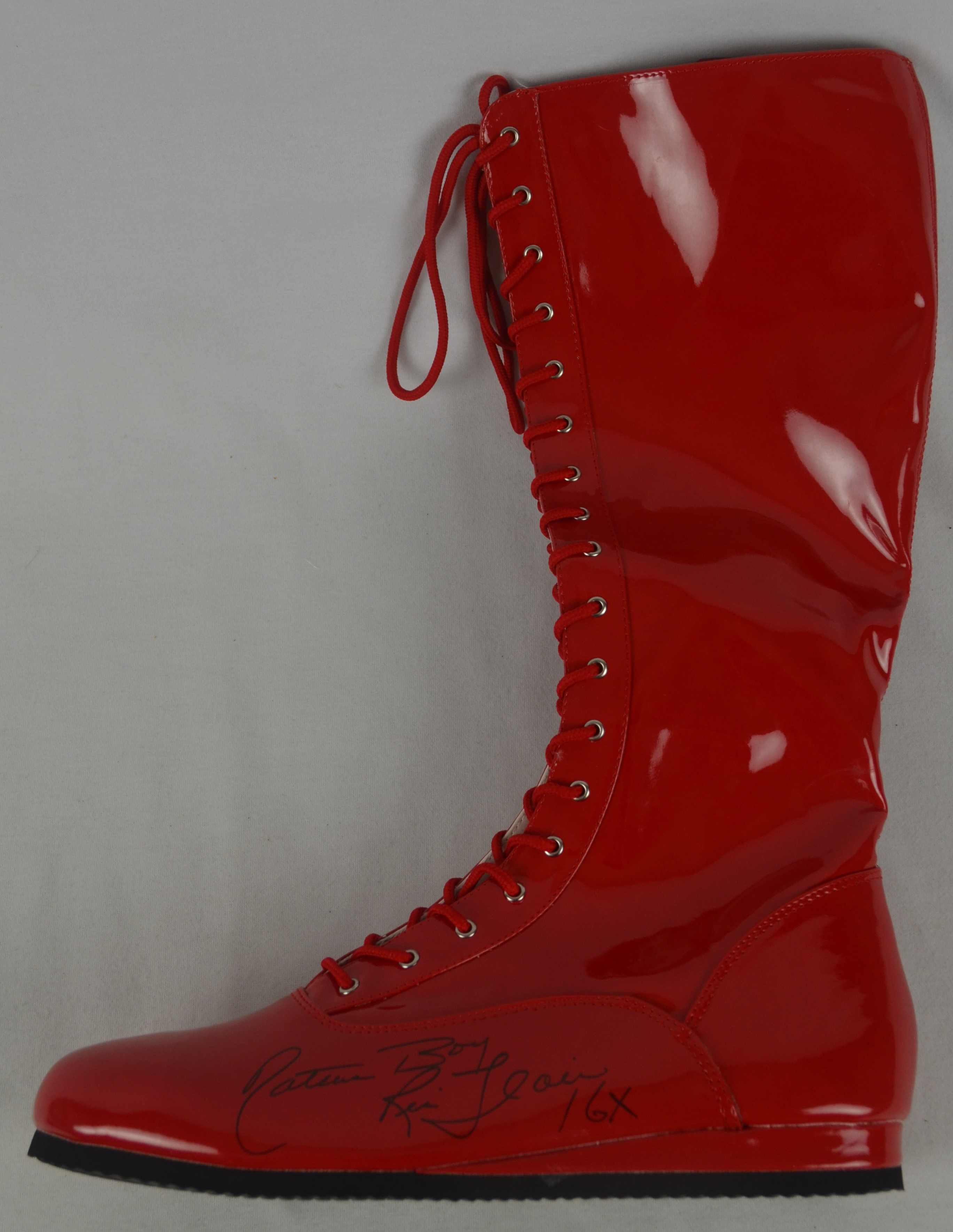 Lot Detail - Rick Flair Autographed Wrestling Boot
