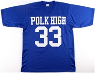 Ed O'Neill Autographed Al Bundy Polk High Jersey & Full Size Helmet
