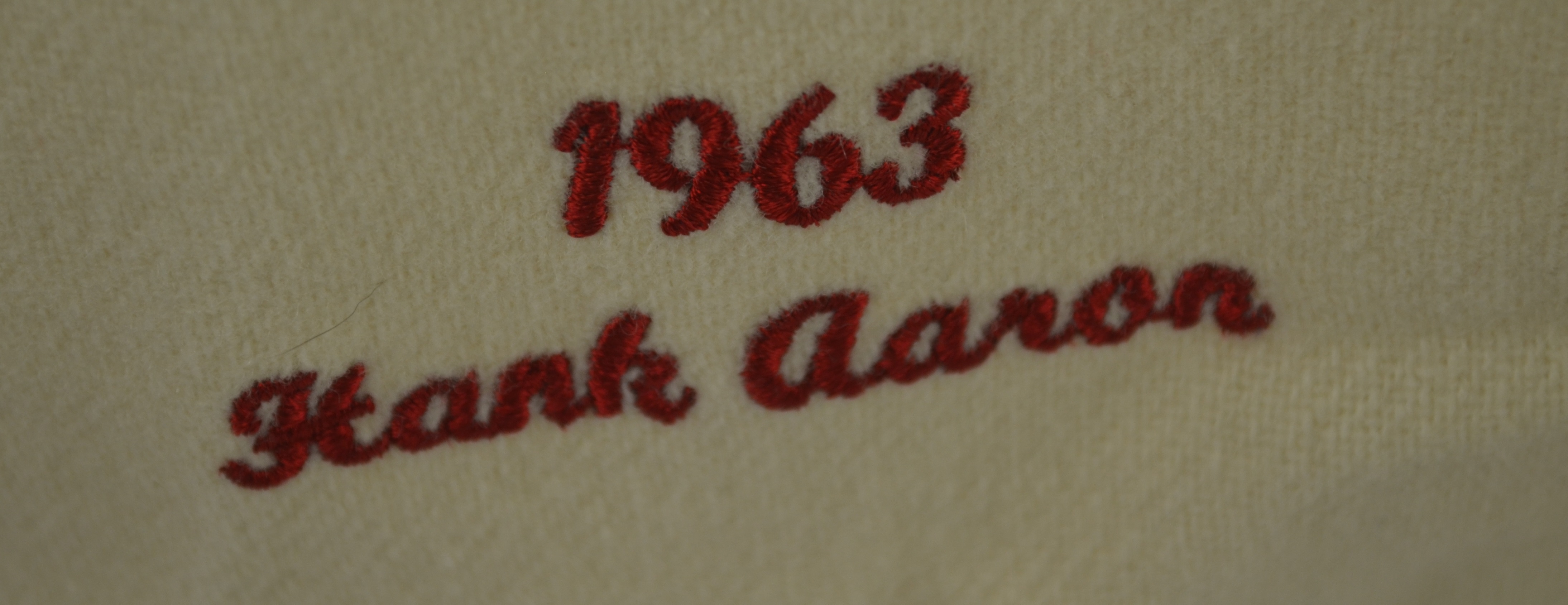 Hank Aaron 1963 Milwaukee Braves Throwback Jersey – Best Sports Jerseys