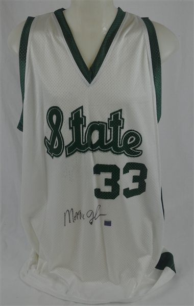 magic johnson autographed jersey