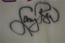 Larry Bird Autographed Indiana State Jersey