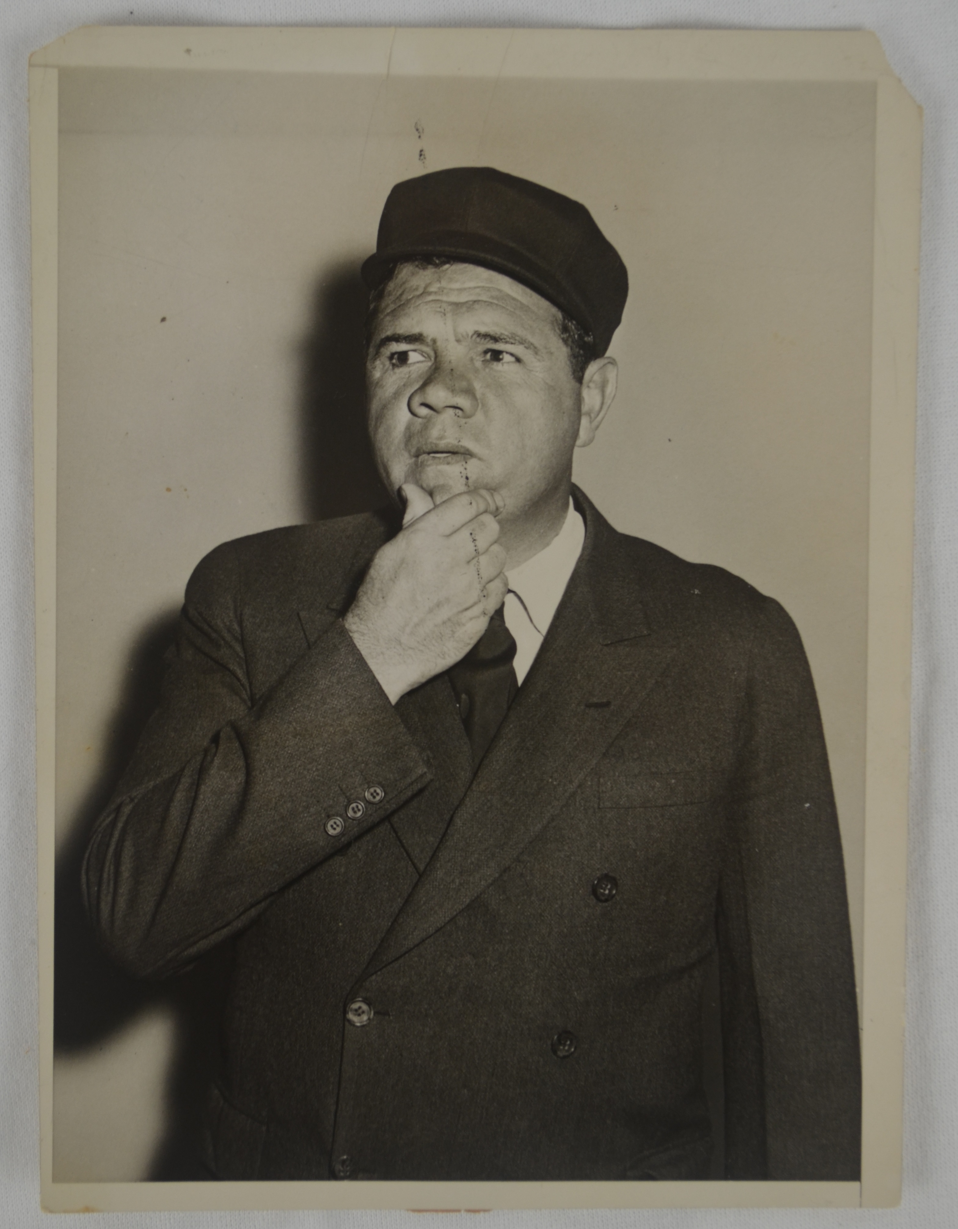 Lot detail babe ruth original acme wire photo