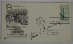 Othmar Ammann 1962 & 1964 Lot of 2 Signed First Day Covers