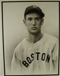Amazing Ted Williams Original Painting by Artist Intoy Ginez