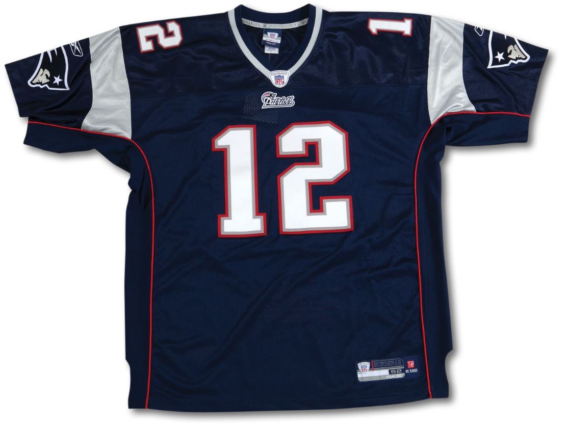 tom brady signed shirt