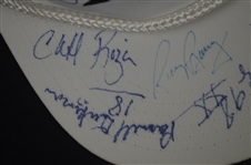 Autographed Team Diawa Golf Hat w/Charles Barkley & Rick Barry