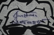 Jimmy Hart Match Worn Autographed Shirt w/Signed LOA