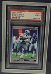 Emmitt Smith Autographed Rookie Card Display 