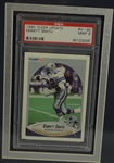 Emmitt Smith Autographed Rookie Card Display 