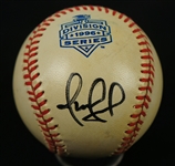 Omar Vizquel Autographed 1996 ALDS Baseball