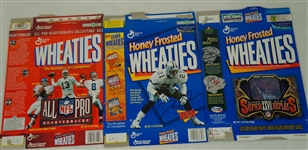 Vintage Collection of 9 Wheaties Boxes