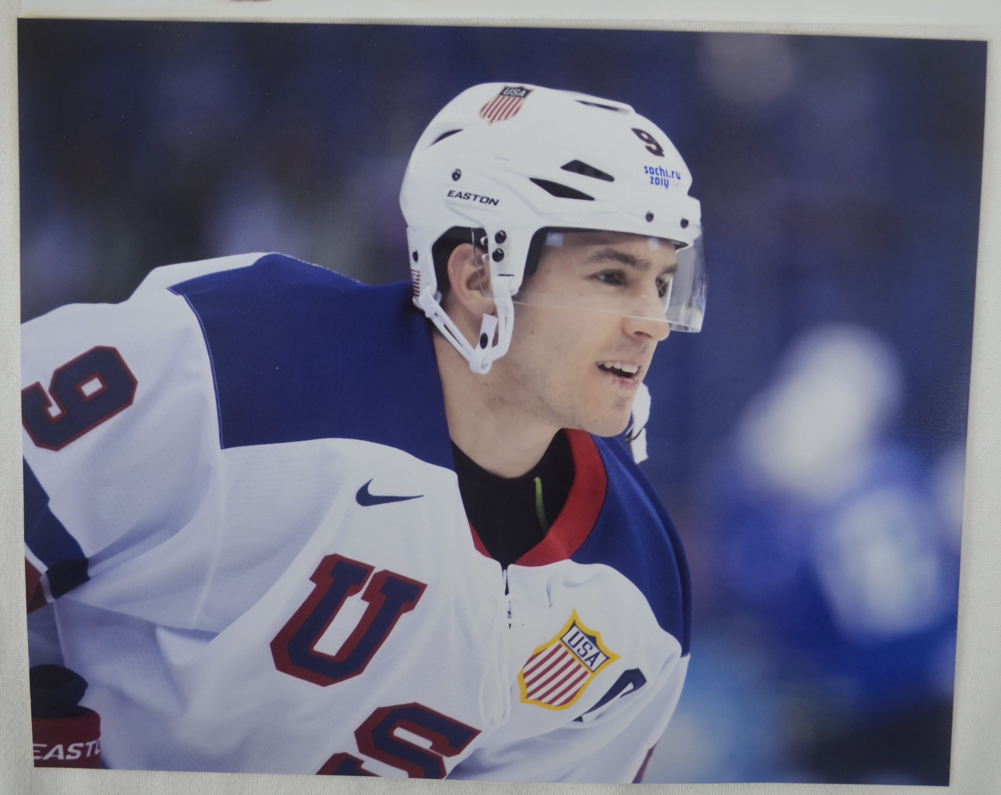 zach parise usa hockey jersey