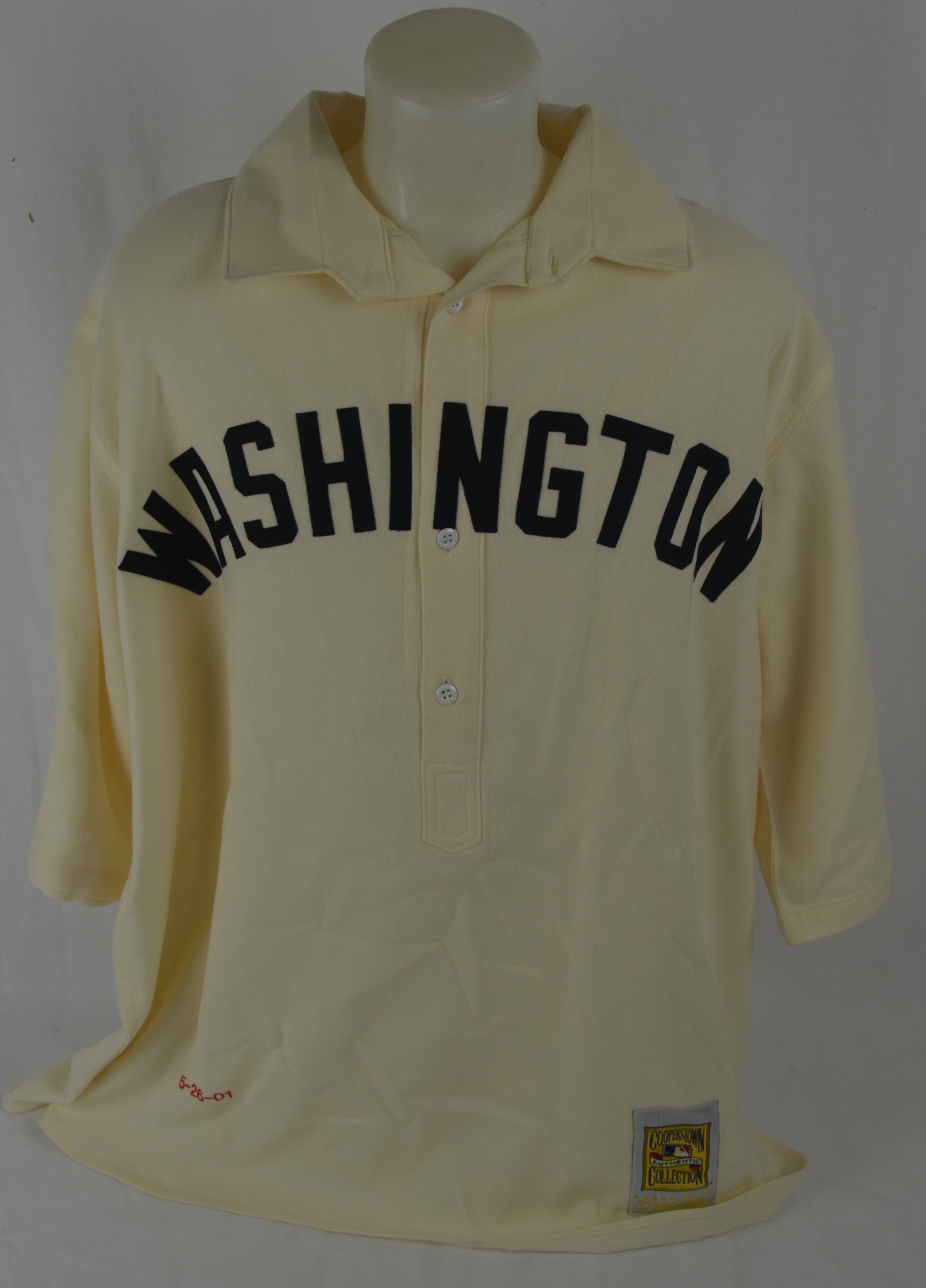 Lot Detail - Paul Molitor Minesota Twins Washington Senators TBC  Professional Model Jersey w/Light Use