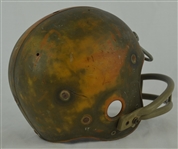 Vintage c. 1950's Riddell Football Helmet w/Heavy Use