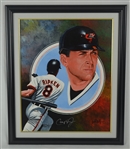 Cal Ripken Jr. Original Oil Painting by Leon Wolf