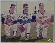 George Brett/Robin Yount & Rollie Fingers/Ted Simmons/Robin Yount Autographed Photos