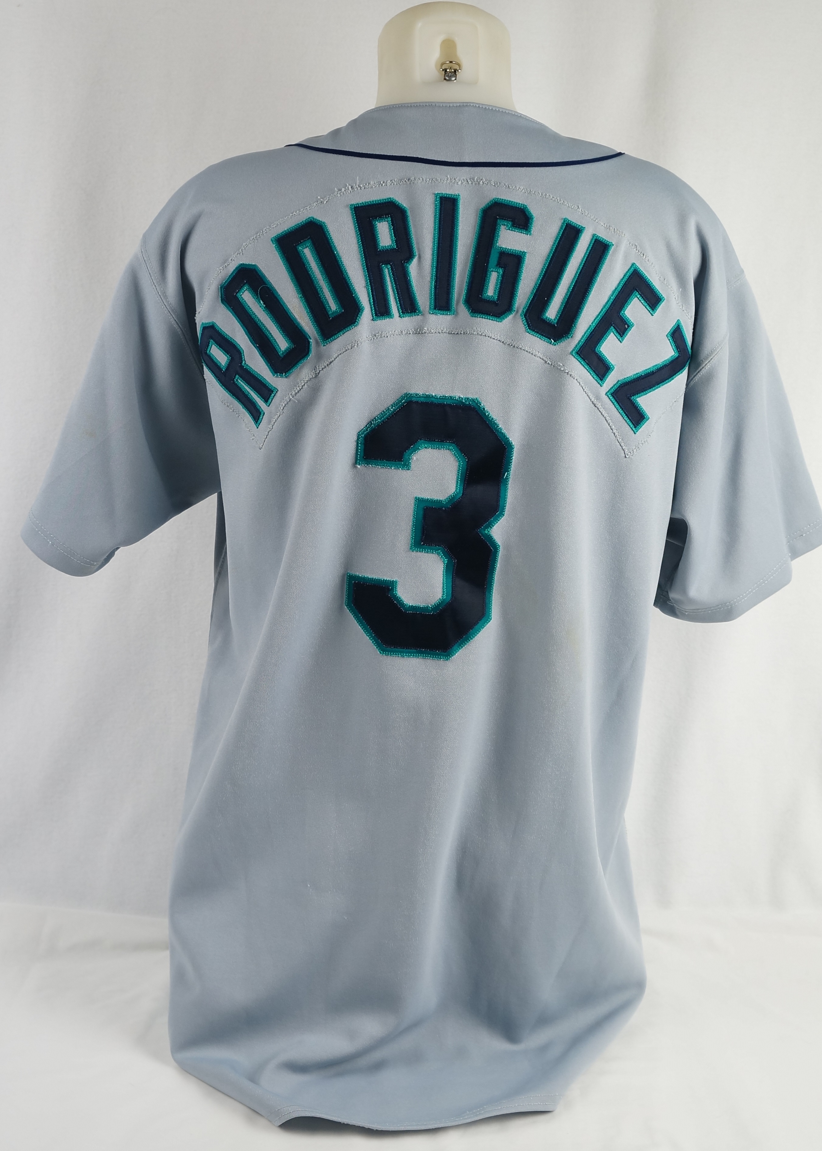 Lot Detail - Alex Rodriguez 1996 Seattle Mariners Game Used Jersey w/Dave  Miedema LOA