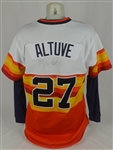 Jose Altuve 2012 Houston Astros Game Used Jersey w/Dave Miedema LOA