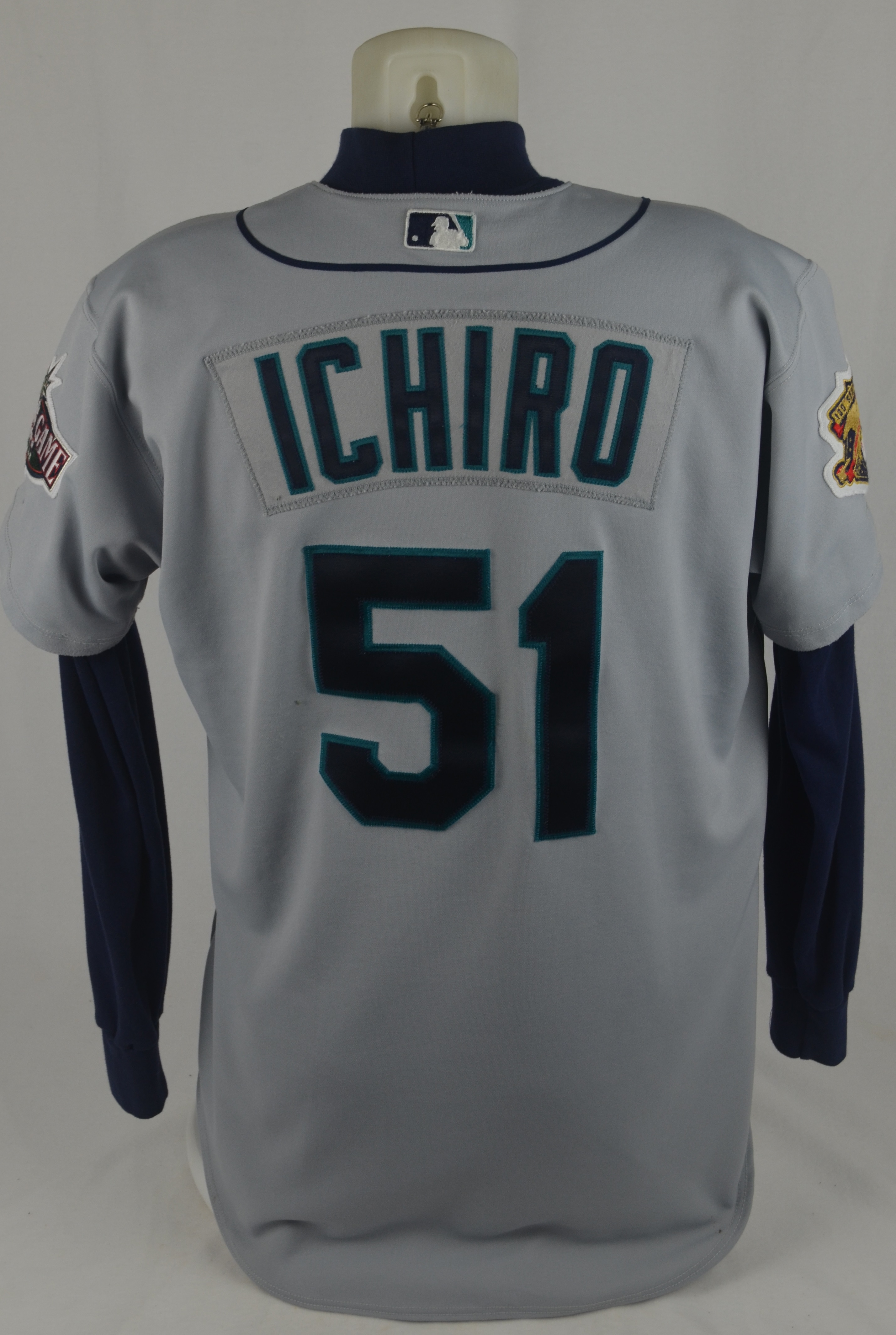 Ichiro Suzuki Rookie Season Game Used 2001 Seattle Mariners Jersey MEARS COA