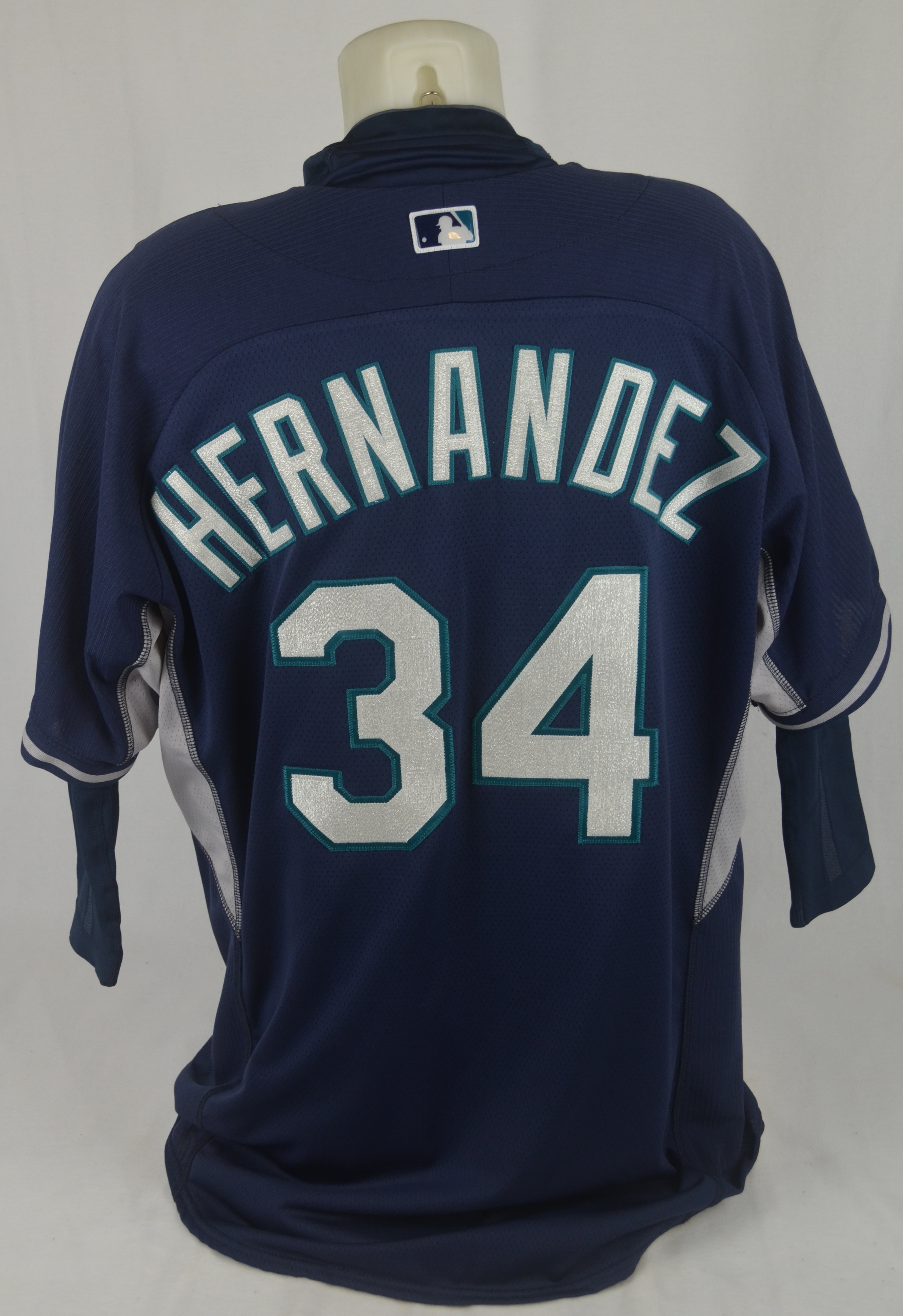 Lot Detail - Felix Hernandez 2015 Seattle Mariners Game Used Batting  Practice Jersey w/Dave Miedema LOA