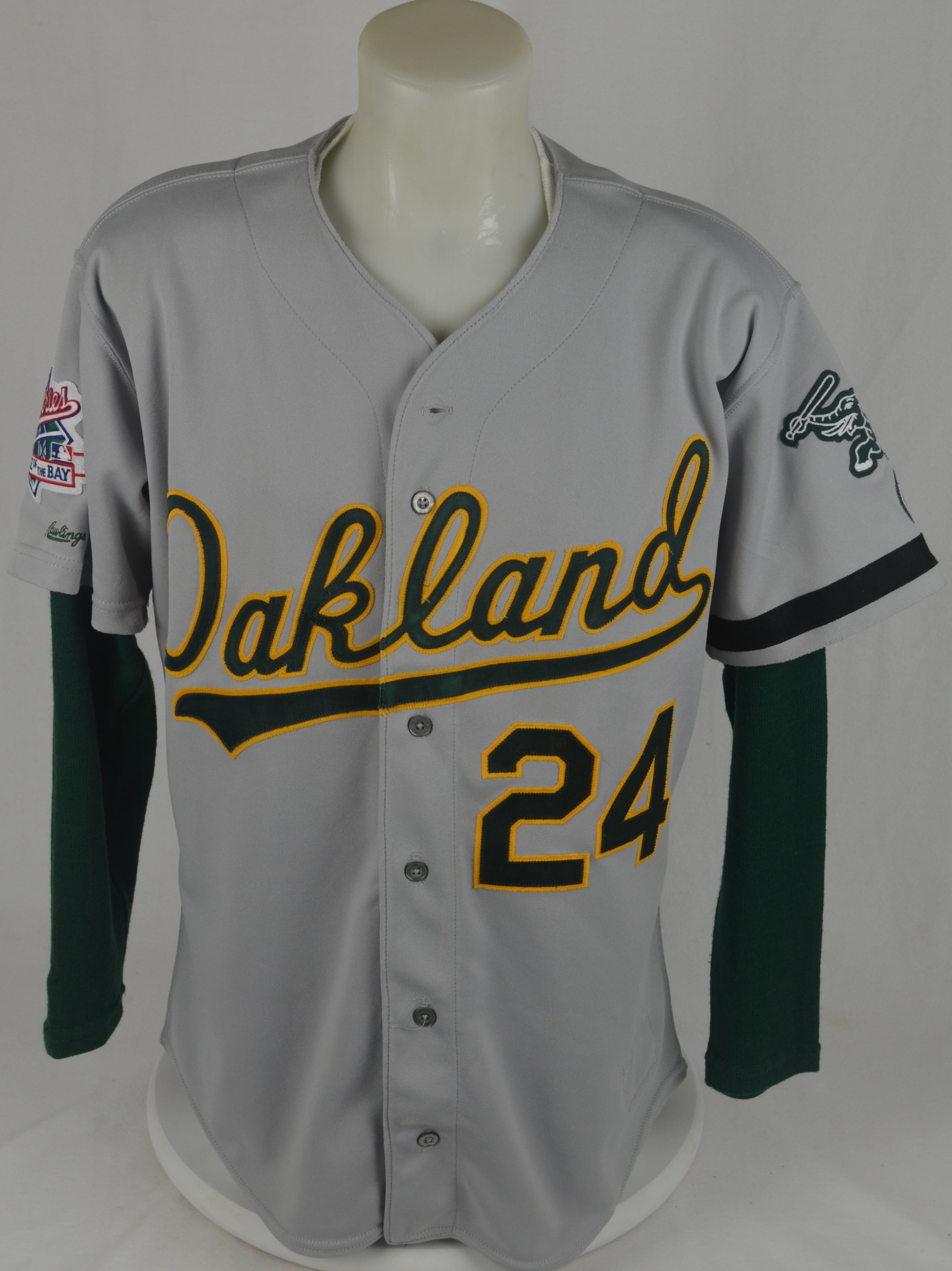 oakland a's jersey grey