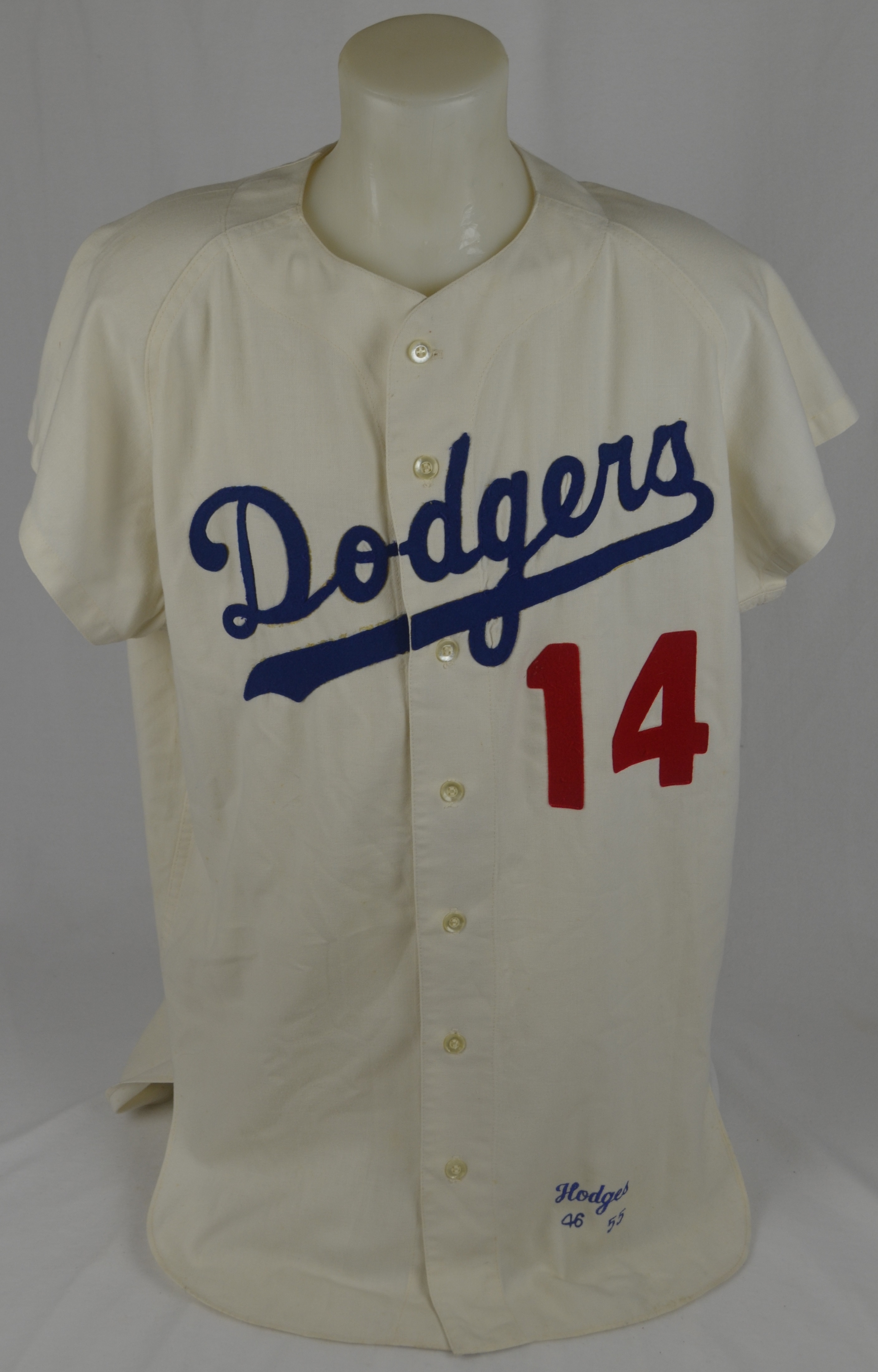 Lot Detail - Brooklyn Dodgers c. Late 1950's-Early 1960's Game Used Minor  League Flannel Jersey w/Dave Miedema LOA