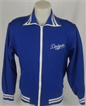 Frank Sinatra c. 1990's Los Angeles Dodgers Dugout Jacket w/Dave Miedema LOA