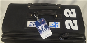 Clayton Kershaw Los Angeles Dodgers Personal Traveling Suitcase 