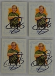 Manny Pacquiao Lot of 12 Autographed Trading Cards 
