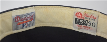 Edgar Martinez c. 1995-96 Seattle Mariners Game Used Hat w/Dave Miedema LOA