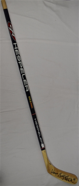 Wayne Gretzky Autographed Limited Edition Hockey Stick WGA