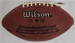 Emmitt Smith Autographed Official Super Bowl Football