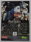 Troy Aikman Dallas Cowboys Autographed Football Card