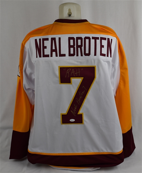 Neal Broten University of Minnesota Autographed Jersey
