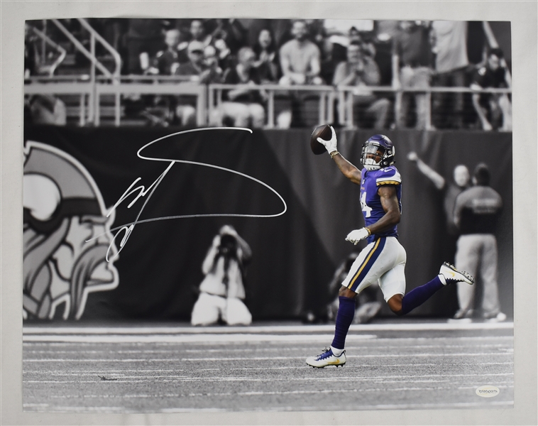 Stefon Diggs Autographed 16x20 "Miracle in Minneapolis" Photo
