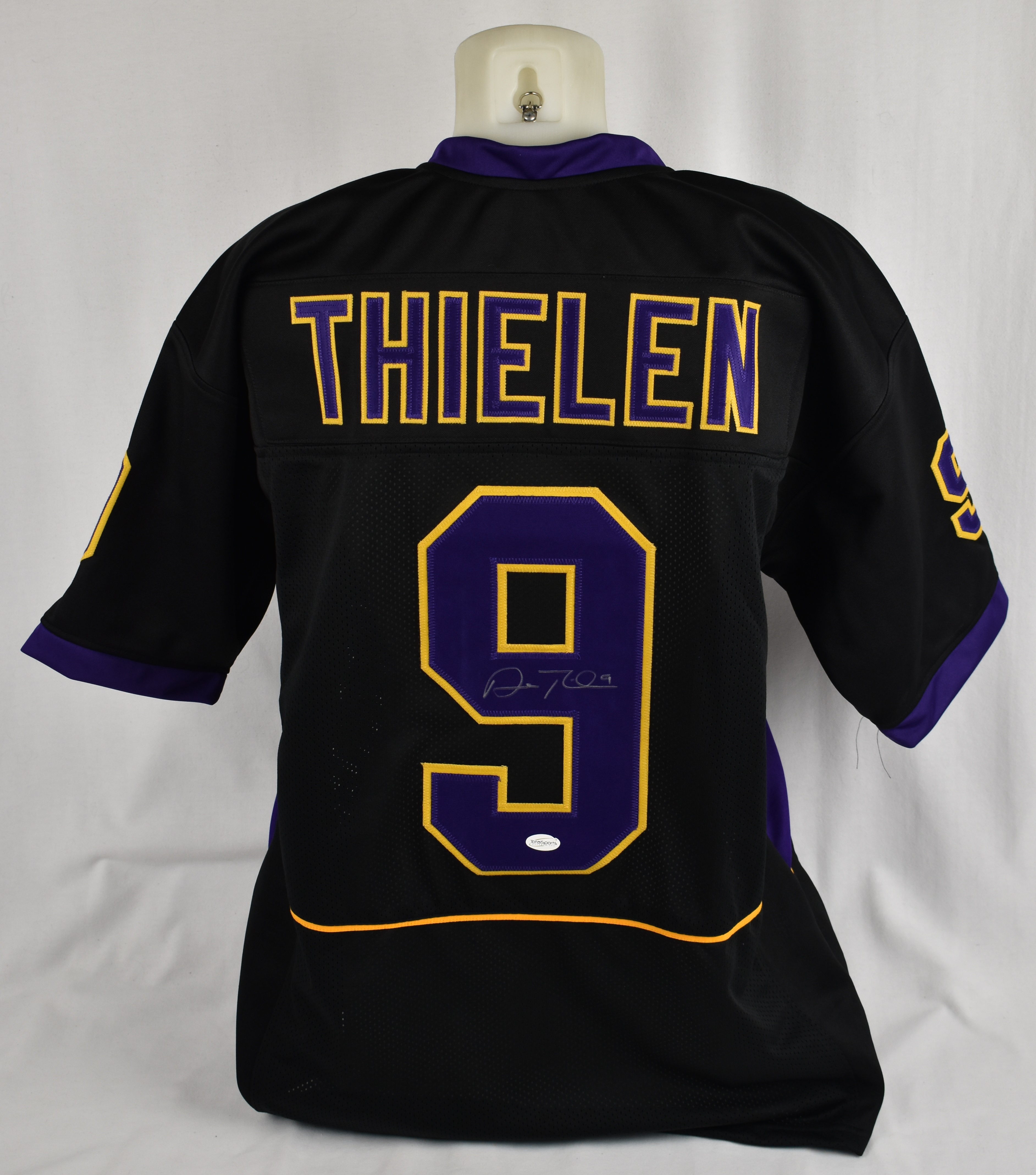 adam thielen autographed jersey