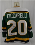 Dino Ciccarelli Minnesota North Stars Autographed Jersey