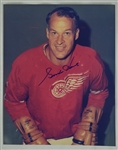 Gordie Howe Bobby Hull & Eric Lindros Autographed 8x10 Photos 