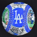Sandy Koufax One-Of-A-Kind Charles Fazzino Baseball 