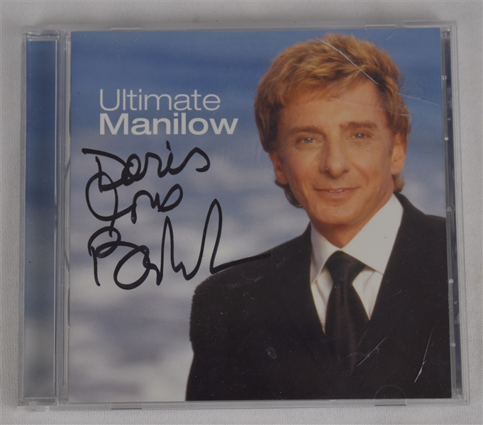 Barry Manilow Autographed "Ultimate Manilow" CD