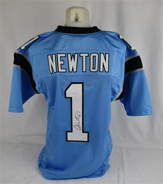 Cam Newton Autographed Carolina Panthers Jersey