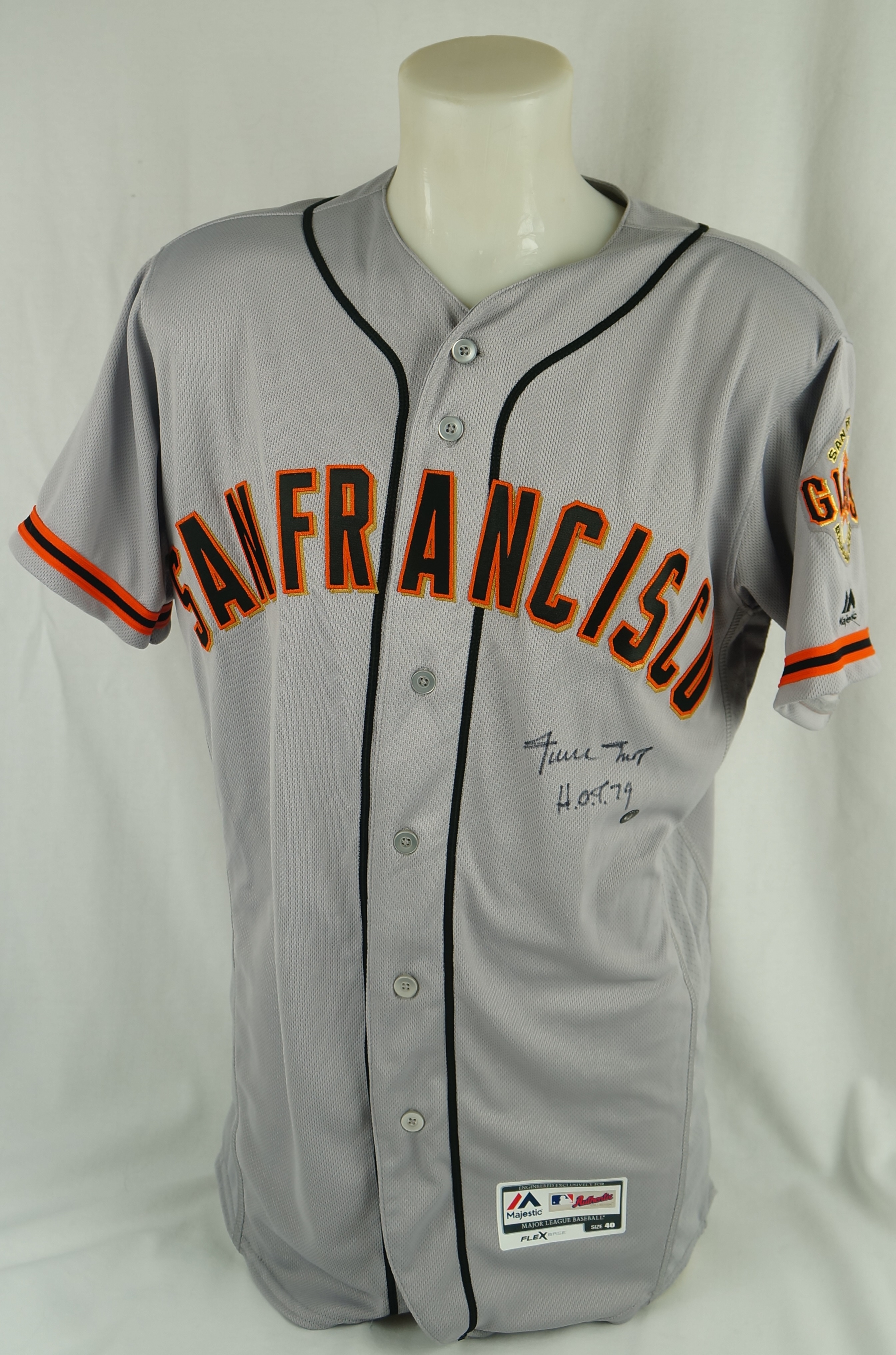 willie mays authentic jersey
