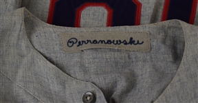 Ron Perranoski 1970 Minnesota Twins Game Used Flannel Jersey & Pants w/Dave Miedema LOA