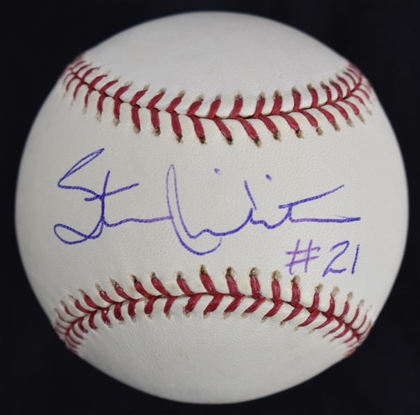 Stan Mikita Autographed Baseball