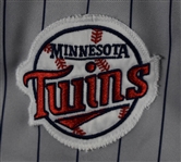 Kirby Puckett 1992 Minnesota Twins Game Used Jersey w/Dave Miedema LOA