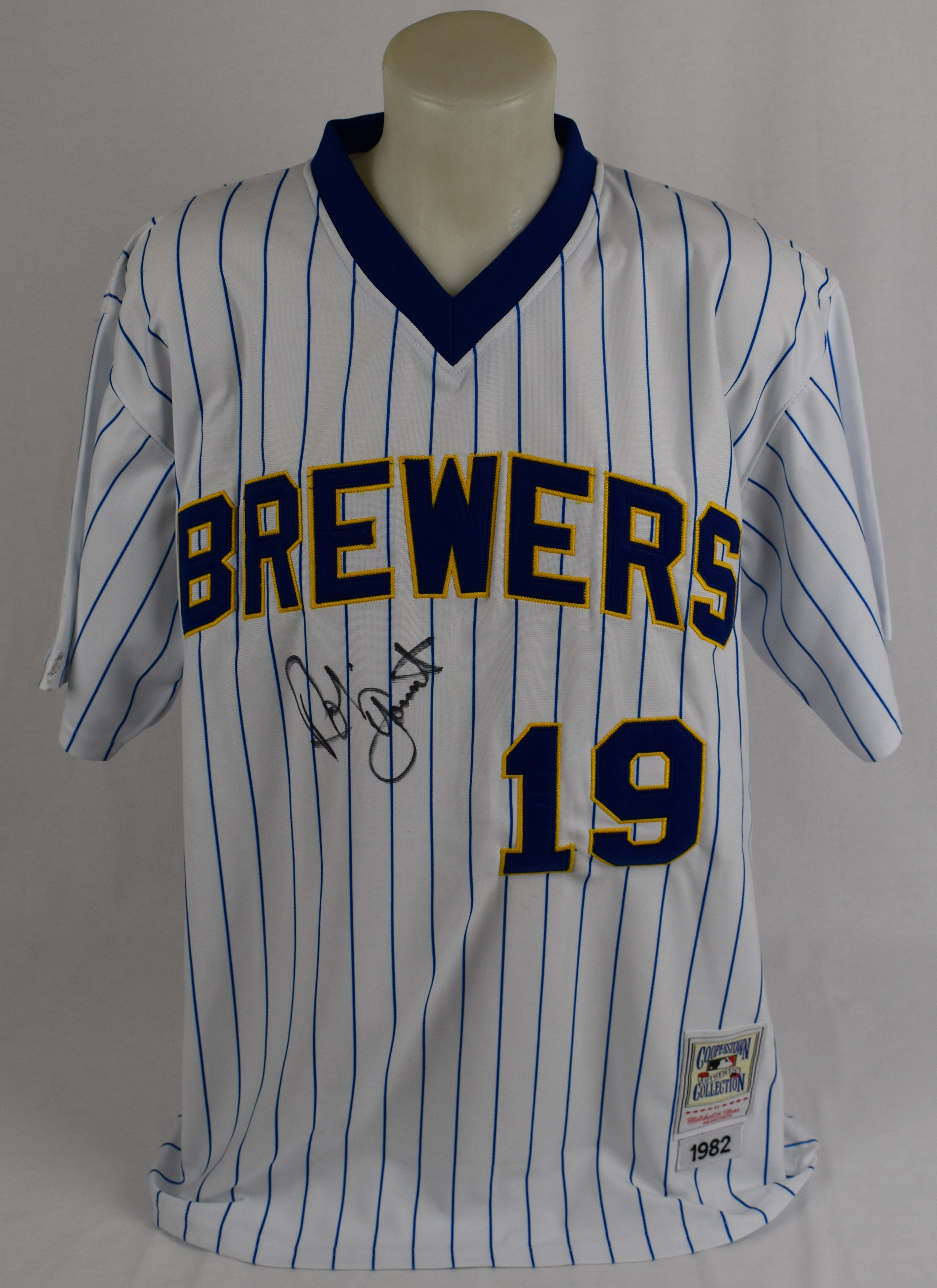 robin yount signed jersey