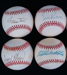 The 500 Home Run Club Lot of 8 Autographed Baseballs 