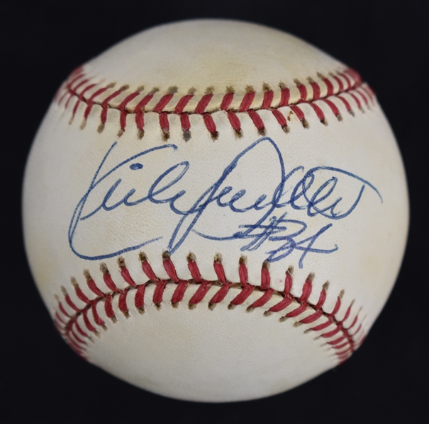 Kirby Puckett Autographed Baseball